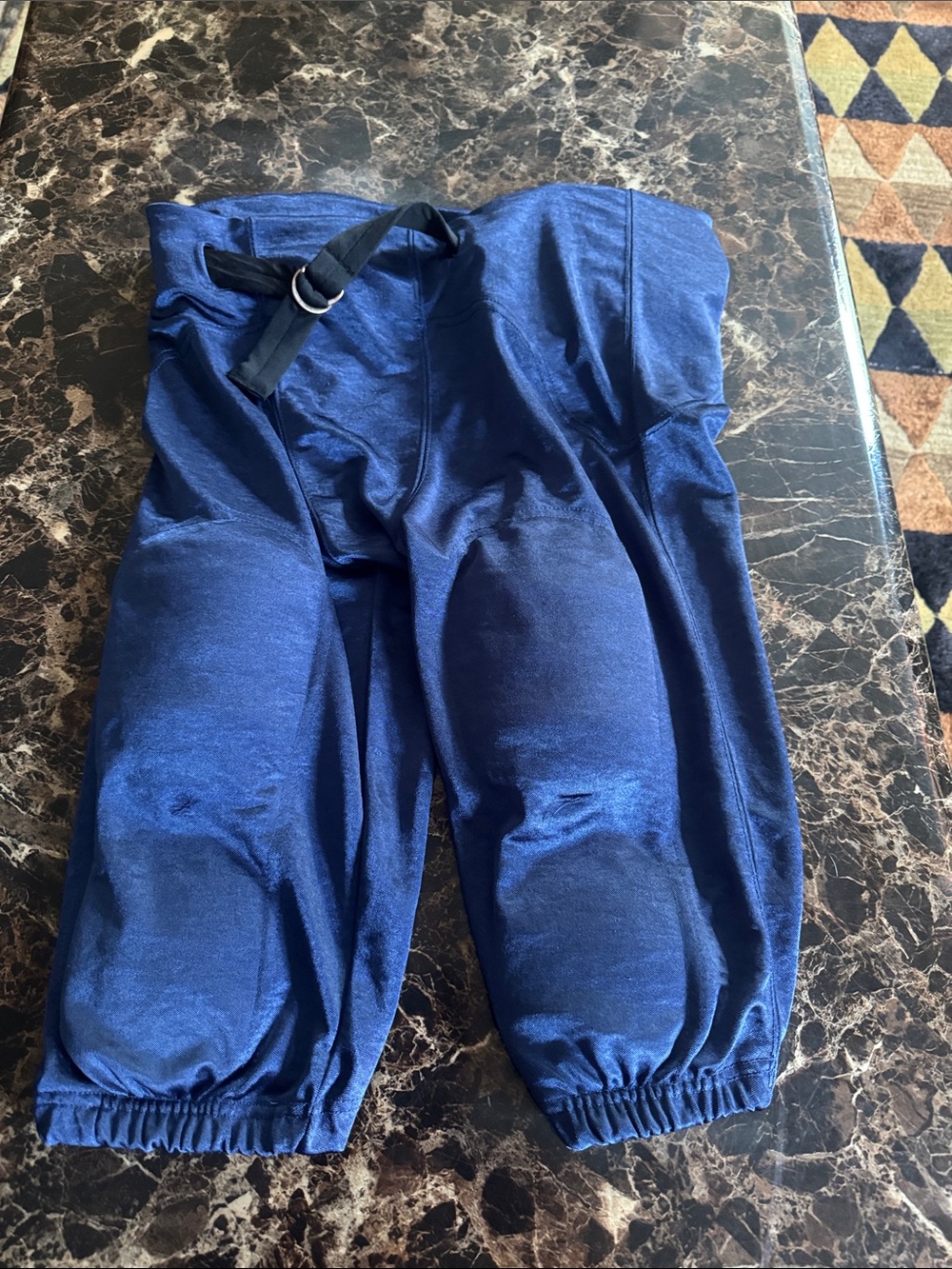 Champro Youth Navy Blue Padded Athletic Football Pants - Size YXL